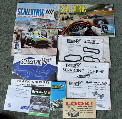 Scalextric leaflet - scalextric,