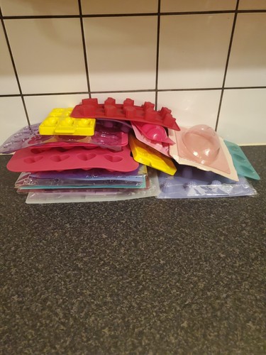 Mixed shapes moulds - mixed, soap