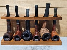Vintage Fairfax Wood Pipe Rack