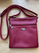 Mia Tui Crossbody Bag Red Vegan Leather