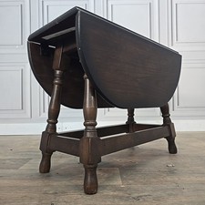 Vintage Drop Leaf Table Oak