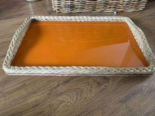 Vintage retro orange plexiglas - vintage,