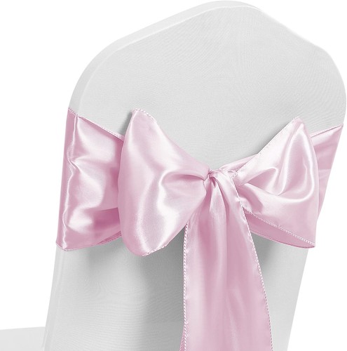 Satin chair sash wider - sash, fuller