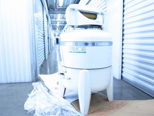 Antique washing machine - washing, from