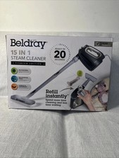 Beldray 15-in-1 Steam Cleaner – Multipurpose Handheld Steamer, 550 ml Tank