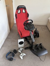 logitech g920 full sim rig with xbox