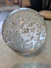 Large Glass Paperweight