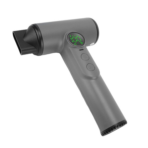 Dark gray cordless hair - hair, dryer