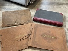 Vintage old photo albums - photo,