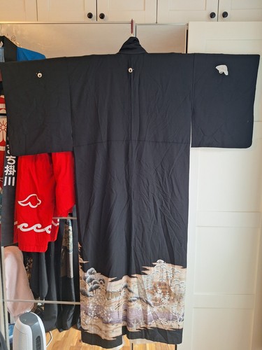 K35 japanese vintage kimono - k35,