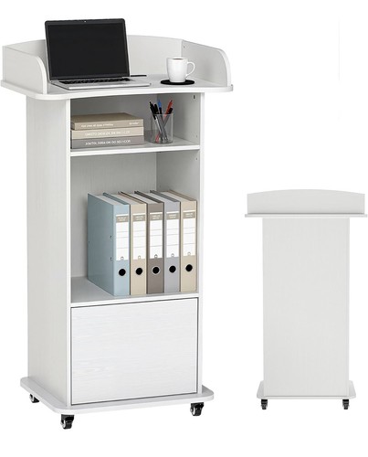 Portable wooden podium - portable,