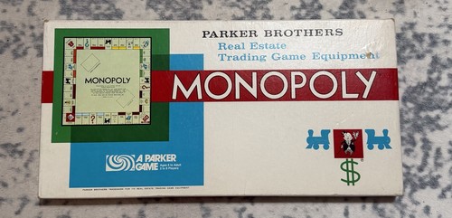 Vintage 1973 monopoly board - vintage,