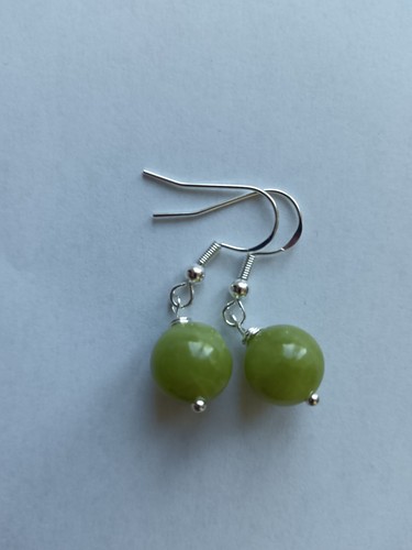 Taiwan jade earrings - taiwan,