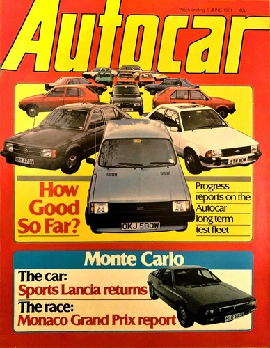 Autocar magazine jun - autocar, 06-jun-81