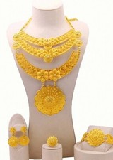 Dubai Gold Plated Large Bridal