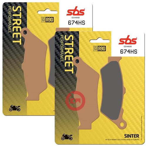 Sbs 674hs kit brake pads - 674hs,