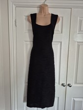 Bnwt Black Ribbed Scoop Neck