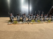 28mm Painted And Based Napoleonic Late War Prussian Reservists Battalion 