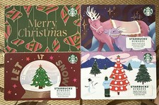 4 X FABULOUS STARBUCKS GIFT