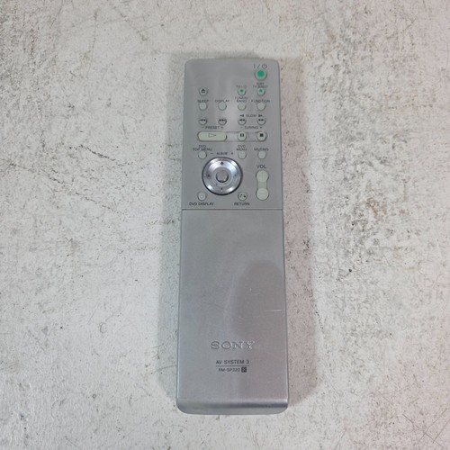 Sony system remote control - sony,