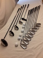 BAY HILL DRIVER, 3-5 WOODS; HYBRID WOOD; HIPPO IRONS; PUTTER; MEN R/H