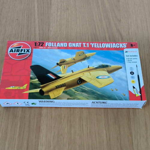 Airfix folland gnat t 1 - 1:72,