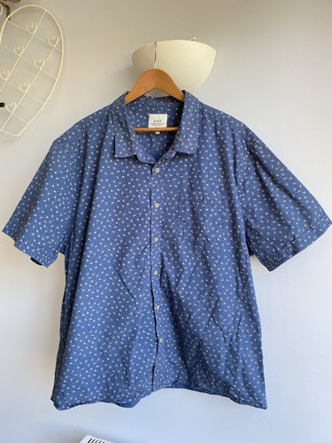Easy navy bird - bird, print