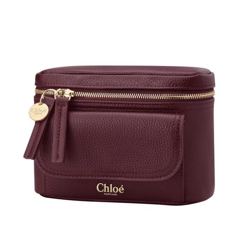 Chloe parfum burgundy - burgundy, leather