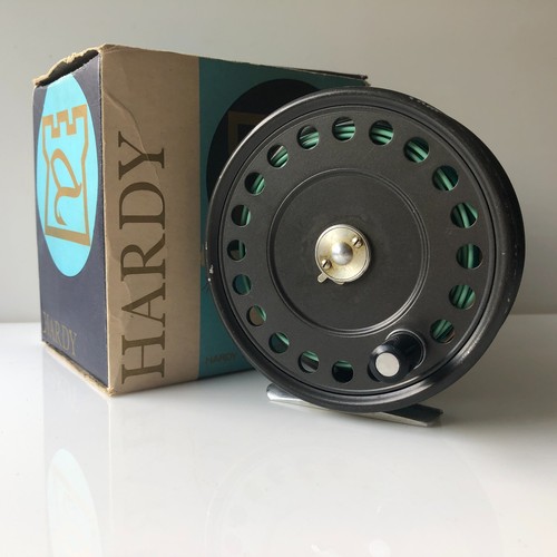 Hardy boxed reel pouch super - hardy, boxed+reel