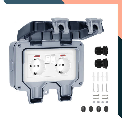 Waterproof socket box ip67 - socket,