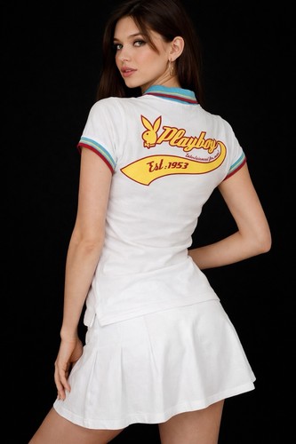 Playboy ladies polo neck top - ladies,