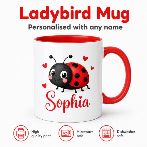 Personalised ceramic mug - personalised,