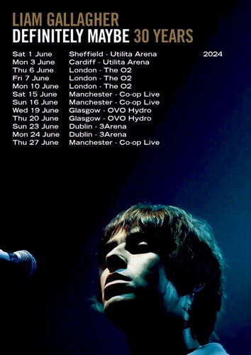 Liam gallagher 2024 tour - liam,