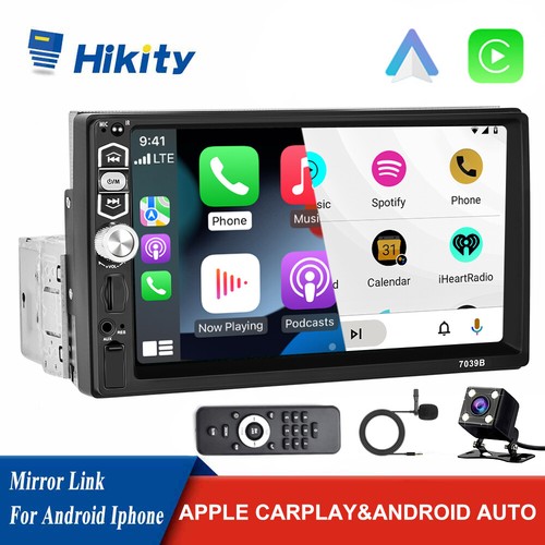 Single 1din apple carplay - apple,