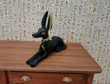EGYPTIAN ANUBIS dog statue