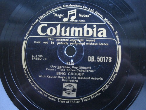 Bing crosby rpm you - bing, 78