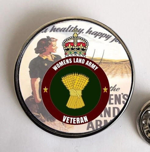 Womens land army veteran - army,