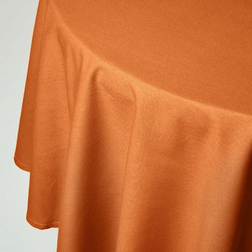 Burnt orange round - burnt,
