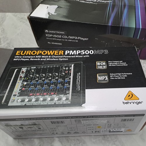 Behringer europower pmp500mp3 - behringer,