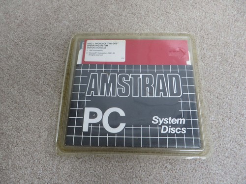 Amstrad 1987 system discs - amstrad,