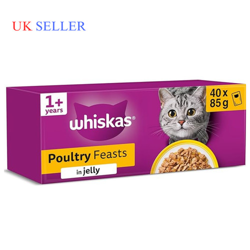 85g whiskas senior wet - 40, 7+