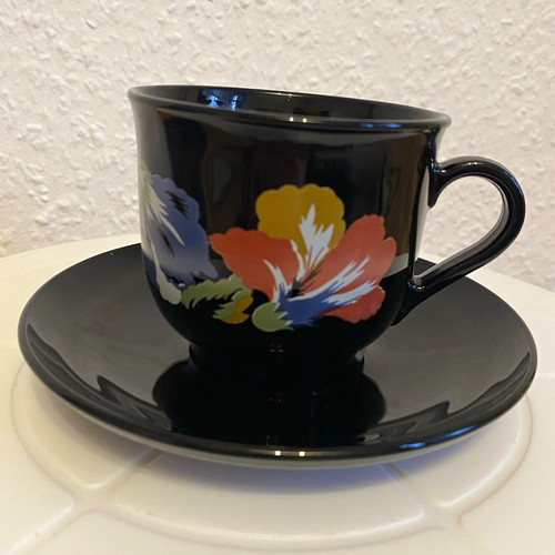 Cup saucer ceramic - saucer,