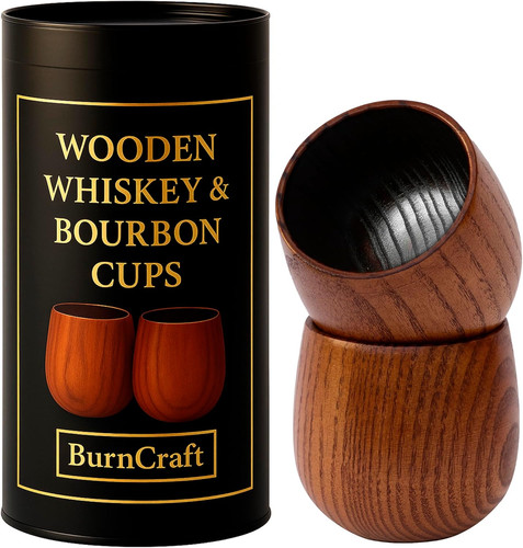 Charred oak bourbon whiskey - charred,