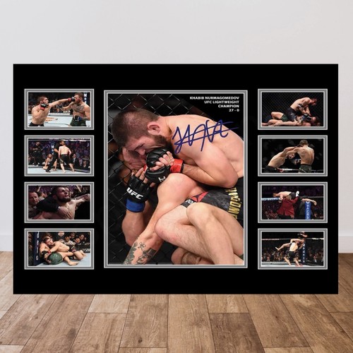 Khabib nurmagomedov ufc signed - nurmagomedov,