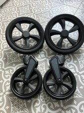 Babystyle Oyster 3 Full Set Of Black Wheels