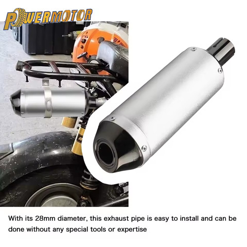 Universal motorcycle exhaust - universal,