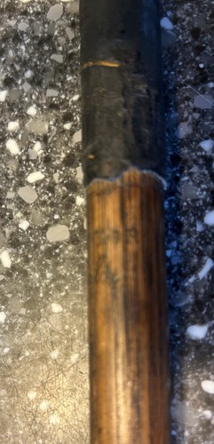 Old vintage golf bag - old, and