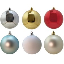15cm large christmas bauble - 15cm,