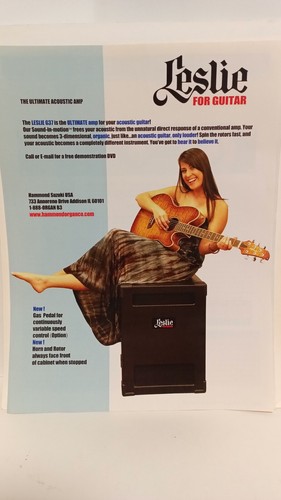 Leslie g37 guitar amplifiers - g37,