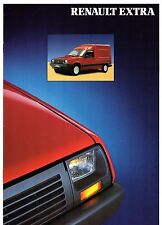 Renault Extra Van 1990-91 UK